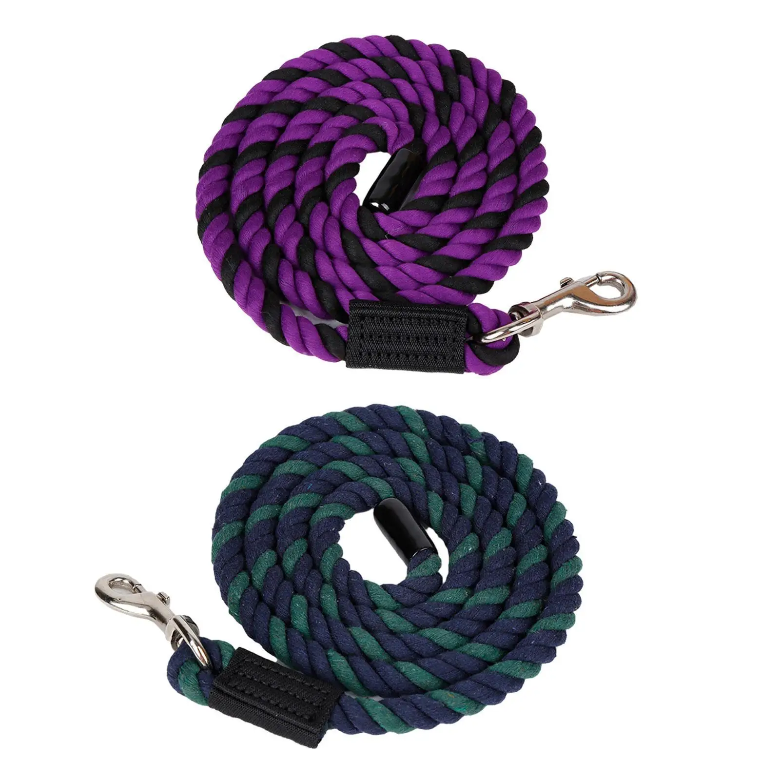 Horse Lead Rope Cotton Lead Rope Dog Horse Training Lunge Tracking Leash