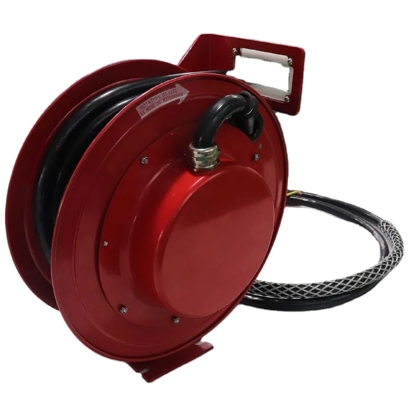 

Retractable Ethernet Electric Cable Reel DMX Cable Reel For Theatrical Lighting Bar Stage LED Video