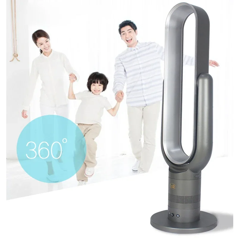 Household 220v Home Use Electric No Leaf Fan Air Purification Ultra-quiet Electric Bladeless Fans Natural Wind 220V 1pc