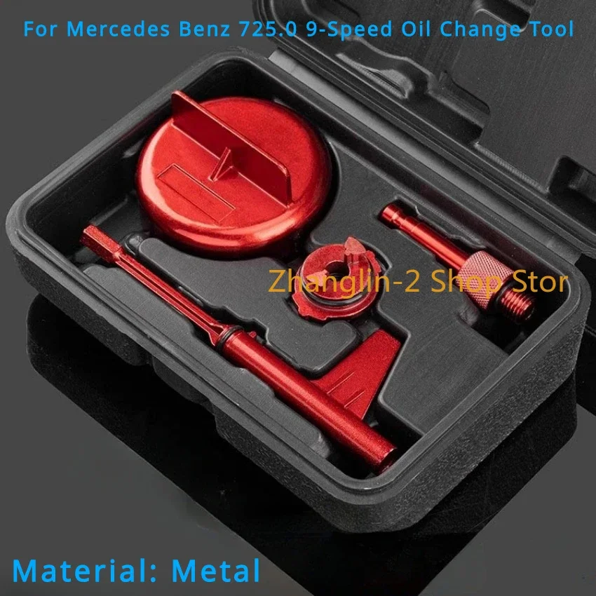 1Set Transmission Oil Filling Tool For Mercedes Benz 725.0 9-Speed Oil Change Durable Transmission Oil Filling Tool Adaptors