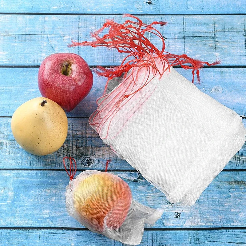 

Garden Netting Bags Vegetable Grapes Fruit Protection Grow Bag Agricultural Mesh Agricultural Pest Control Anti-Bird Reusable
