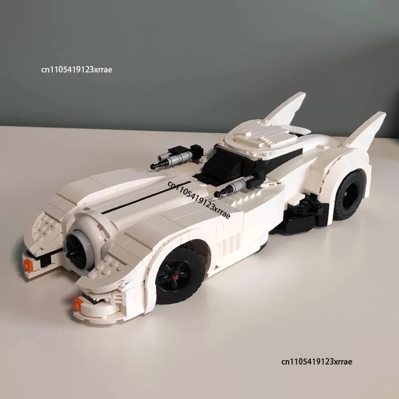 new-1989-batmobil-batwhite-city-supercars-building-block-diy-moc-idea-roadster-brick-christmas-toy-car-gift-sport-coupe-birthday