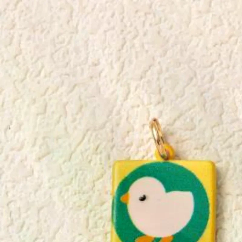 Fashion New Dopamine Series Flowers, Chicks, Kittens, Houses DIY Pendant Charms Jewelry Making