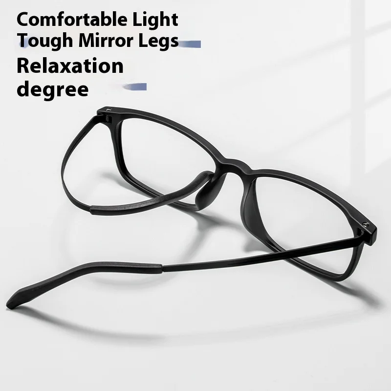 

KJDCHD Anti Blue Light Prescription Glasses Men Progressive Photochromic Eyeglasses Optical Myopia Eyewear TR90 Woman