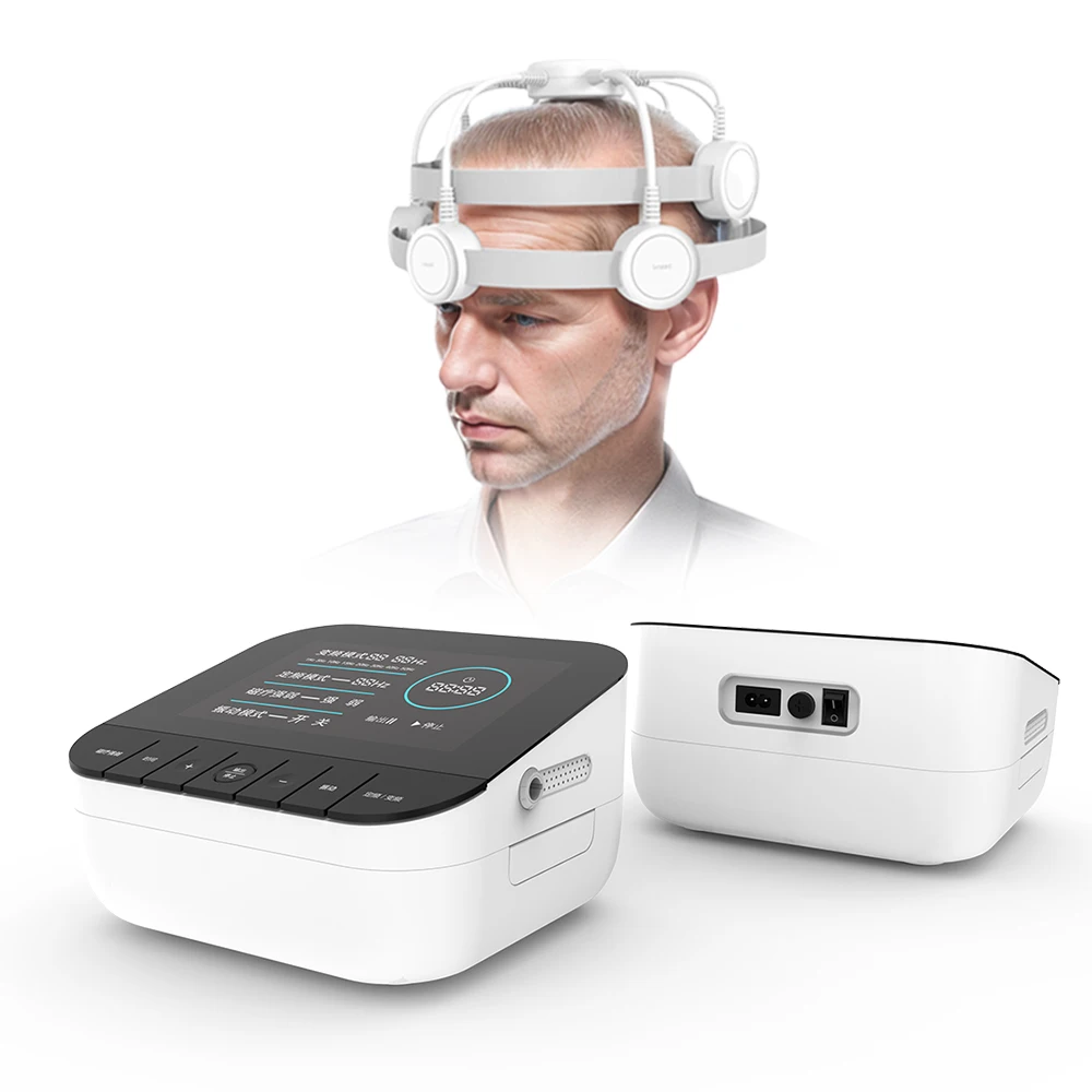 RTMS Transcranial Magnetic Stimulation Machine for Brain Therapy Household Medical Device Treat Anxiety Stroke Brain Device