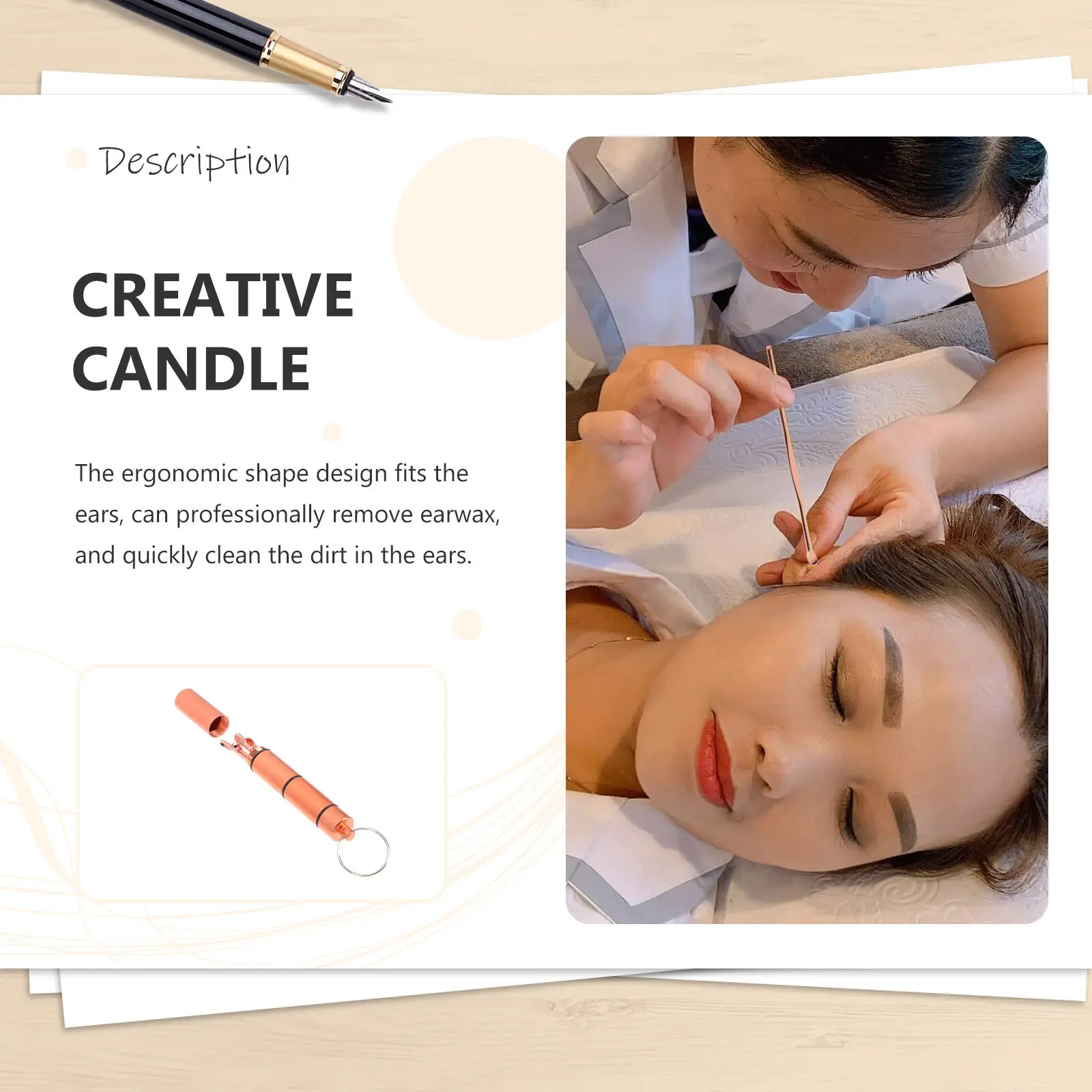 

Набор для чистки ушей из нержавеющей стали, 1 шт., эргономичные многофункциональные инструменты для удаления ушной серы, портативный алюминиевый футляр