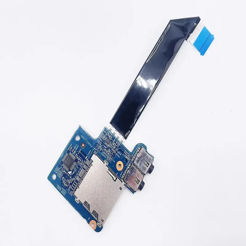 Placa de Leitor de Cartão para Laptop com Conector de Áudio e Fone de Ouvido para HP Probook 4540S 4440S 4441S 4445S 4446S 4540 48.4SI02.011 11796-1 Novo
