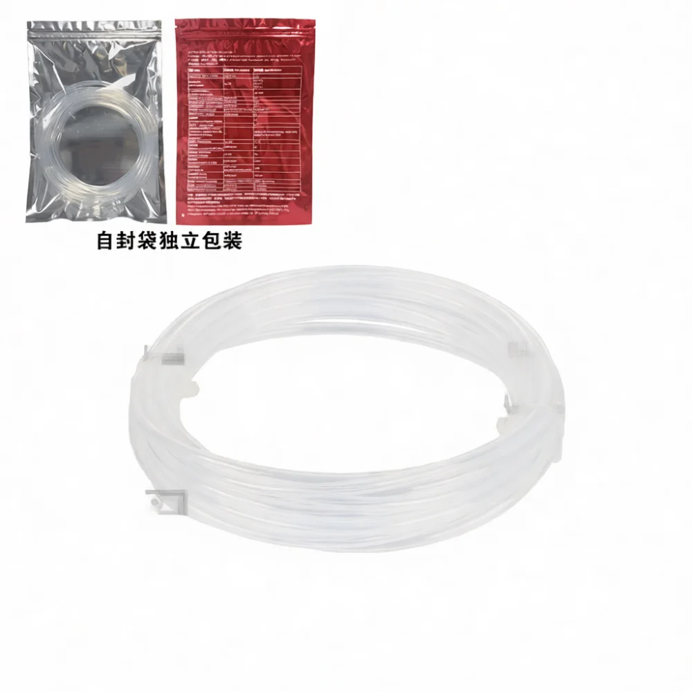 Teflon PTFE Tube For Bambu Lab A1 Mini P1P AMS 3D Printer Filament Guide Hose Low Friction Extruder Replacement Components