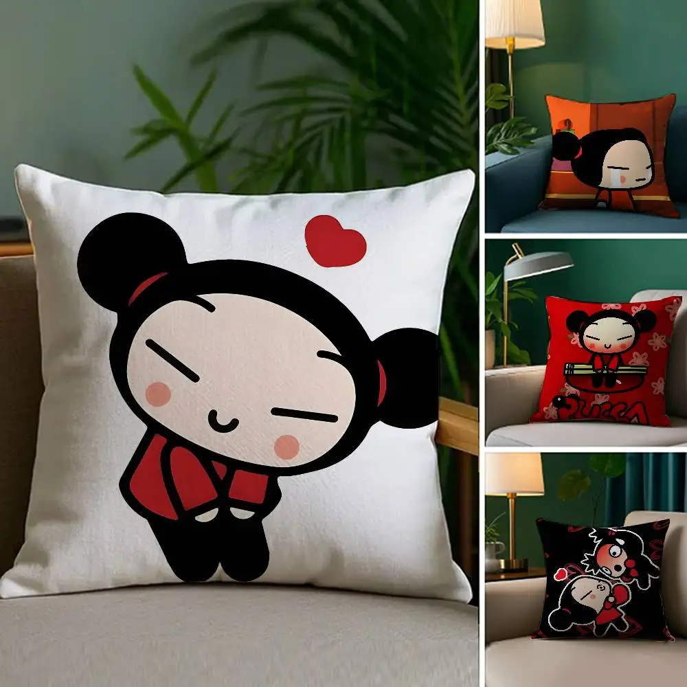 

Kawaii P-Pucca аниме наволочка против пыли невидимая молния диван-кровать