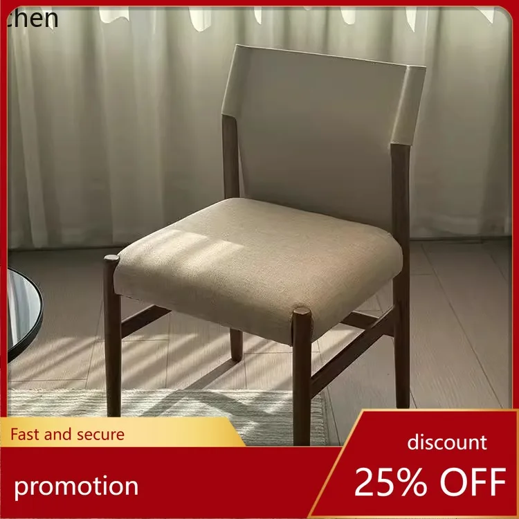 

CZ Minimalist Dining Chair Home High-end Modern Simple Office Chair with Backrest and Armrest Desk Chair