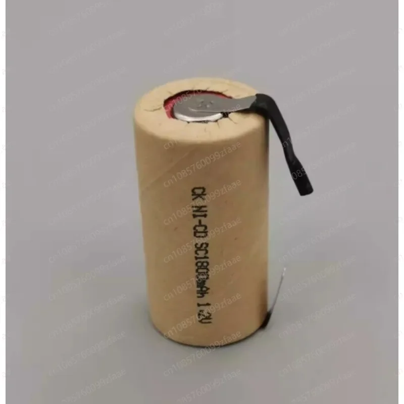 10 pieces of 1.2V nickel cadmium batteries SC1200 1300 1500 2000mAh 1.2V subc nickel cadmium Ni Cd can be used for electric boat