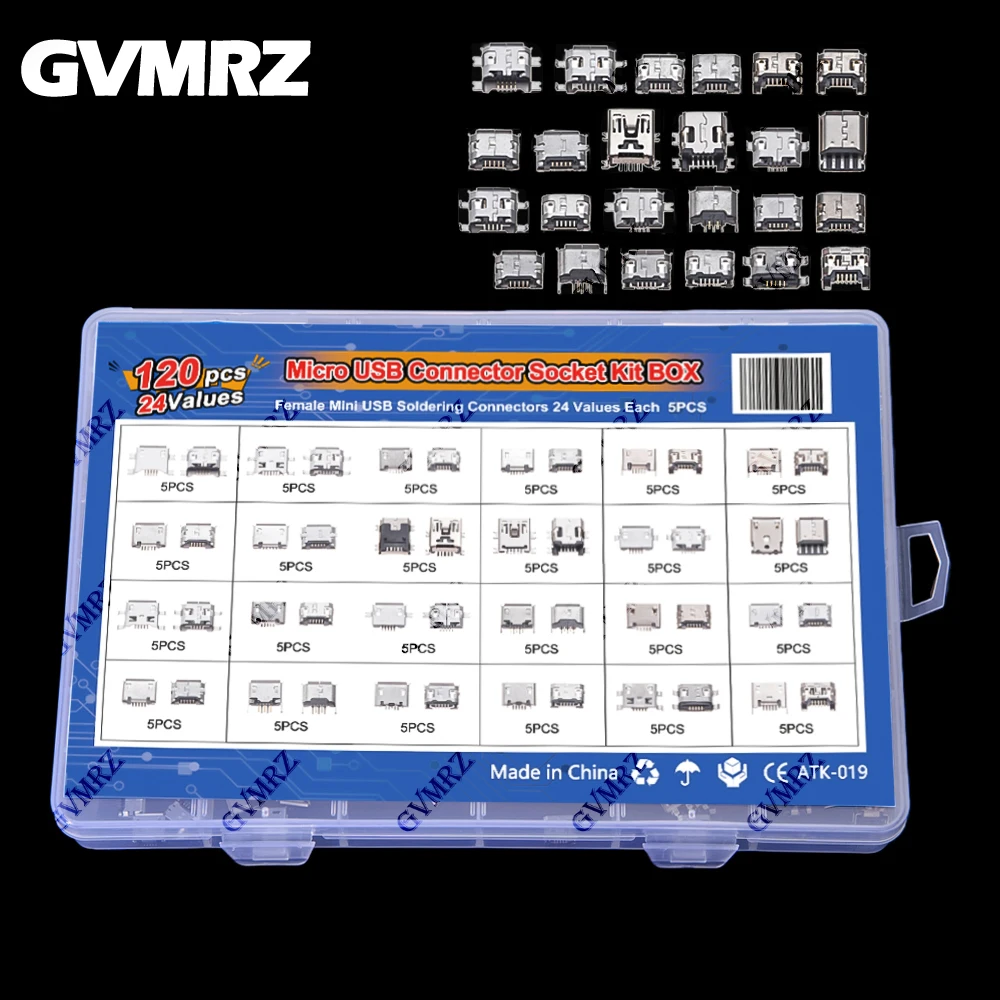 120Pcs Micro Usb Co…