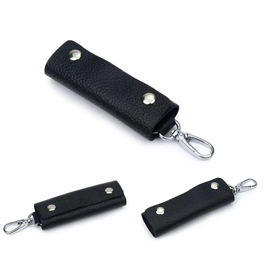 الإبداعية الجلود سيارة مفتاح كيس مزموم متعددة الوظائف خمر مفتاح المحفظة المحفظة حامل سلسلة هدية