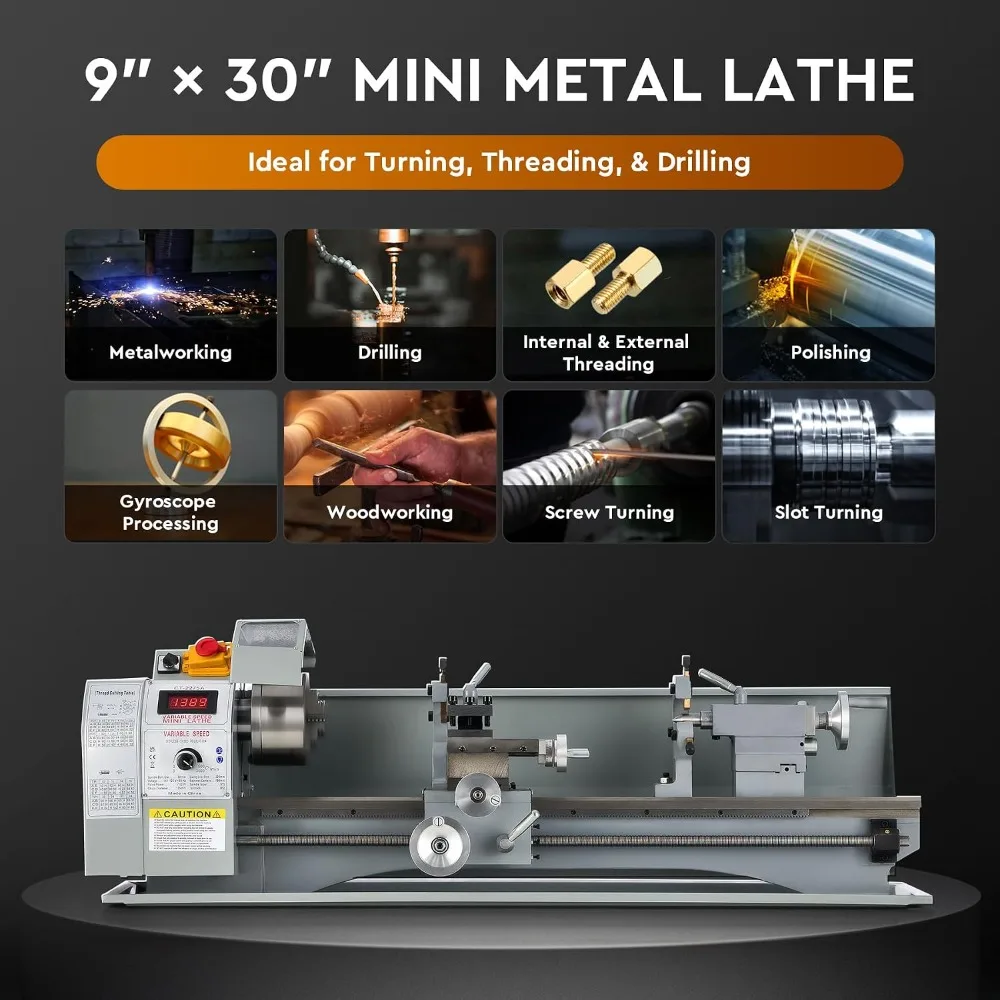 Mini Metal Lathe 9