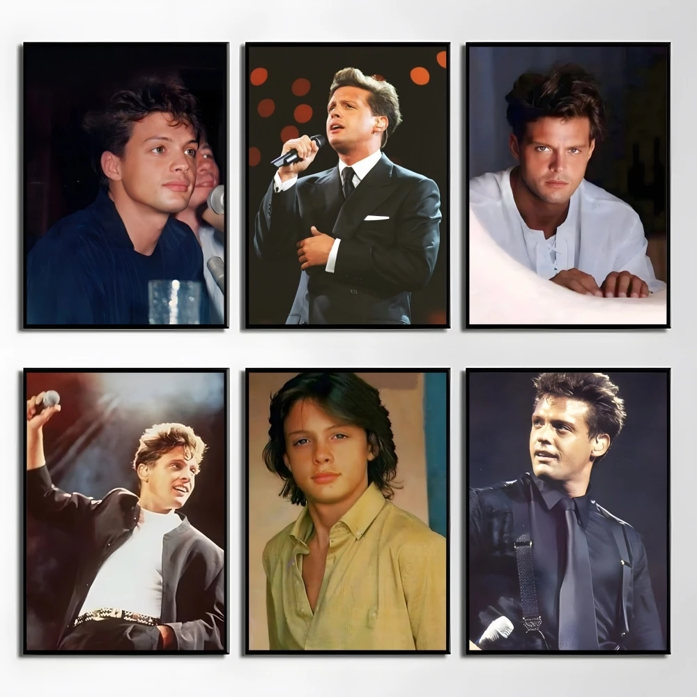 

Singer I-Luis Miguel Poster Elegant And Affordable Wall Art Stickers For Dormitory Living Room And Bedroom Spaces