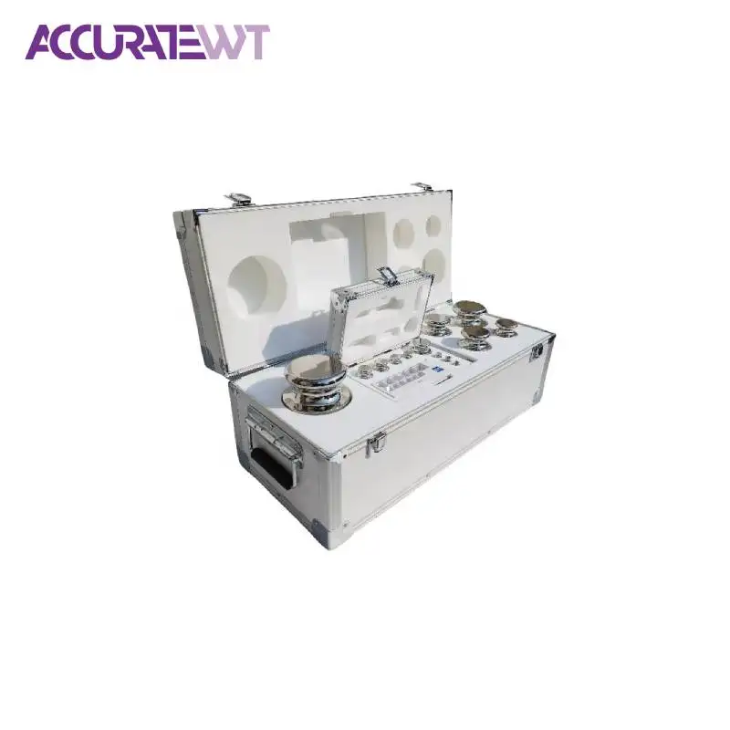 

Non-magnetic 1g-10kg Balance Calibration Weight Set 1g-10kg Weight Kit with Aluminum Box Laboratory Weight Kit