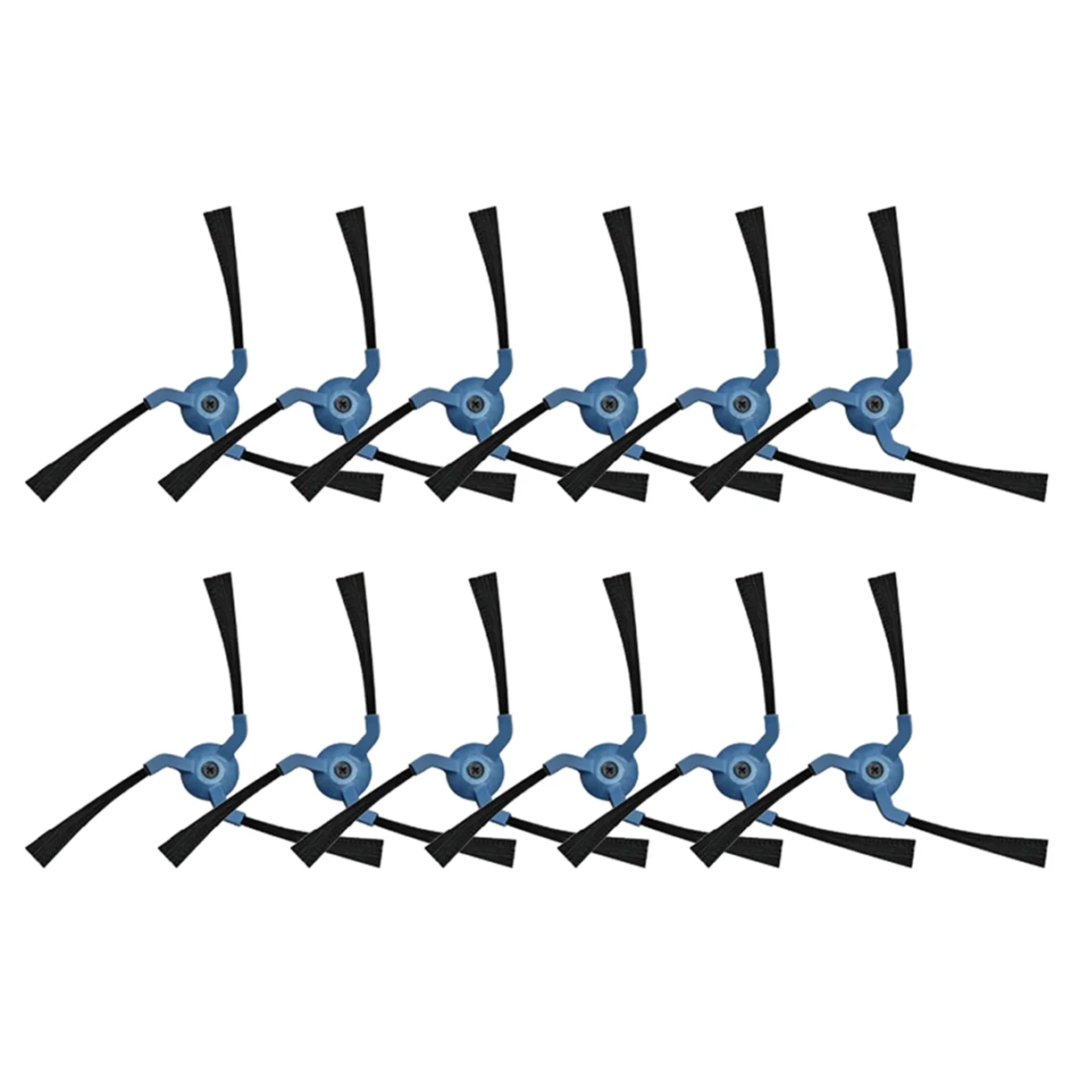 N09R 12PCS Replacement Parts Side Brush for Eufy X10 Pro Omni / X9 Pro Robot Vacuums Cleaner Accessories Washable Edge Brush