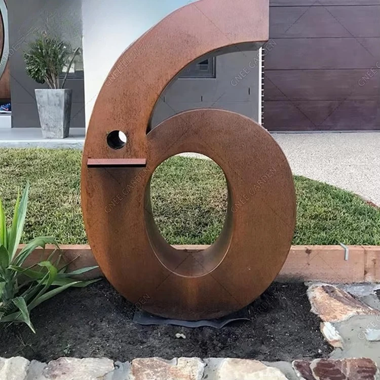 

Steel art decoration outdoor home door mailbox durable metal mailbox