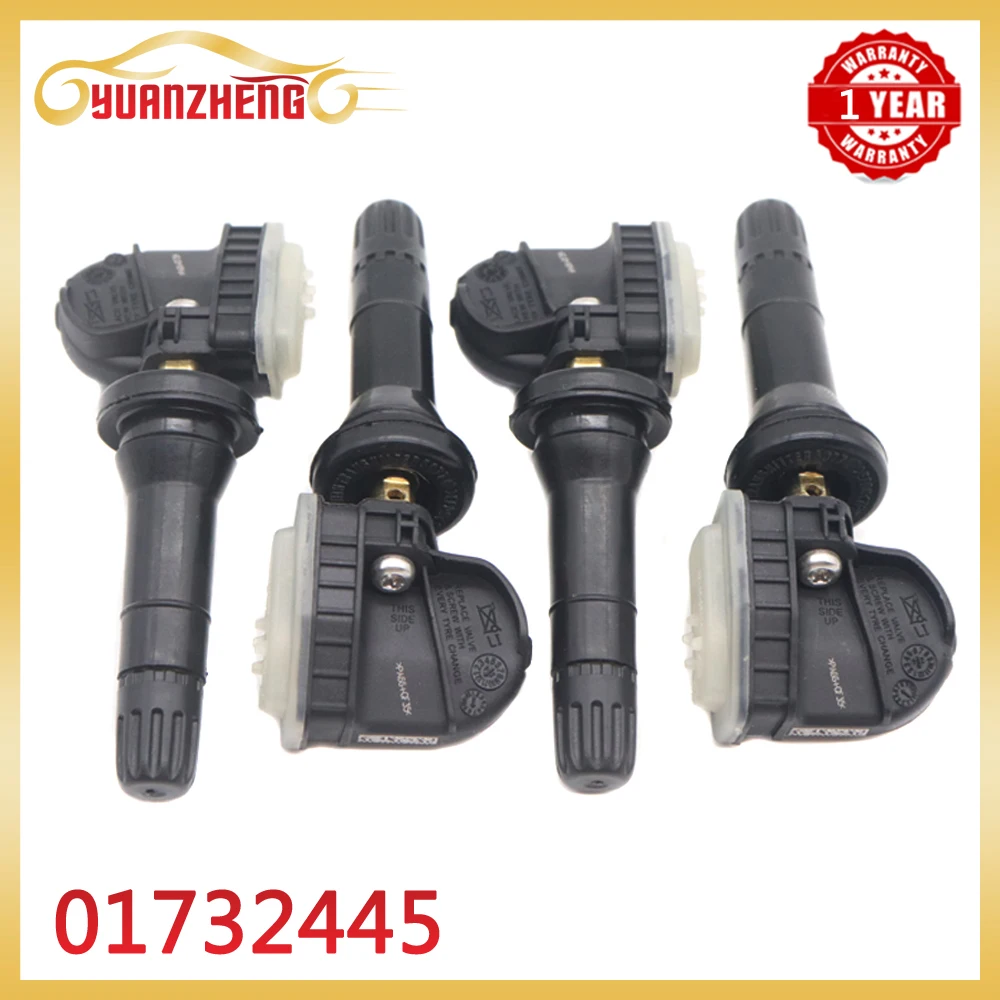 

NEW 4pcs 01732445 TPMS Car Tire Pressure Monitor Sensor 433MHz Fits For Geely Atlas Pro Atlas Tugella Atlas X Emgrand 1017032445