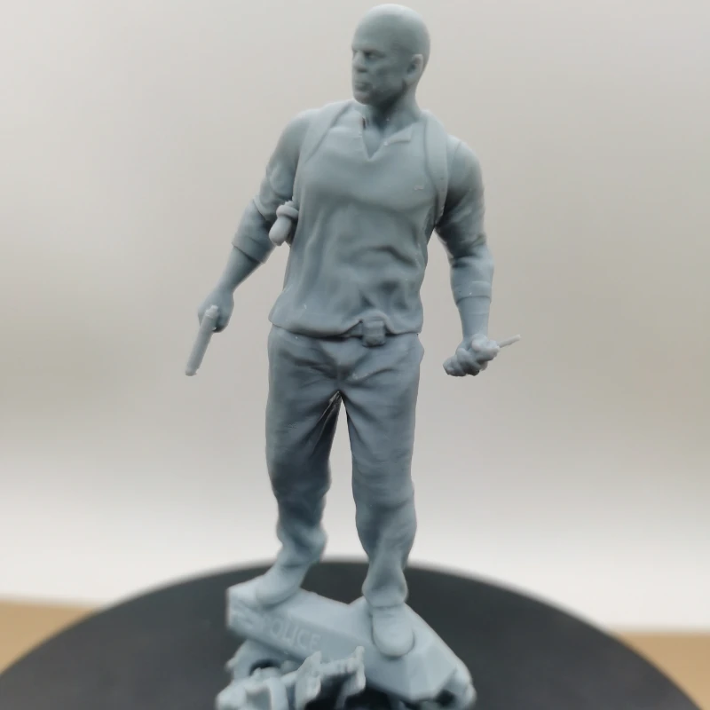 Die Hard Diy Resin Figure 1/24 Scale 75mm Height Assemble Model Kit Unassembled Dioramas Unpainted Statuettes Toy