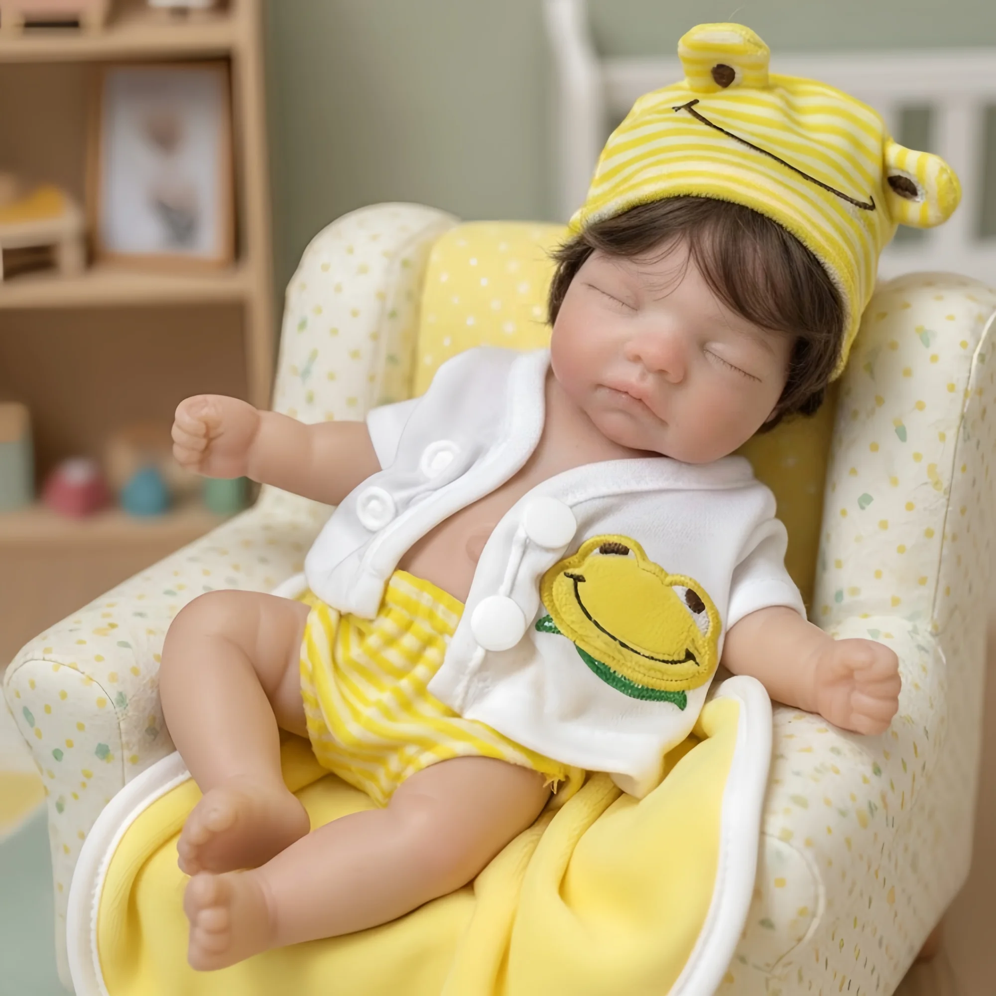 10 بوصة مفتوحة الفم والجذور الشعر الصلبة سيليكون بيبي تولد من جديد فتاة قابل للغسل سيليكون الوليد فتاة لمسة ناعمة تولد من جديد bebé de silicona