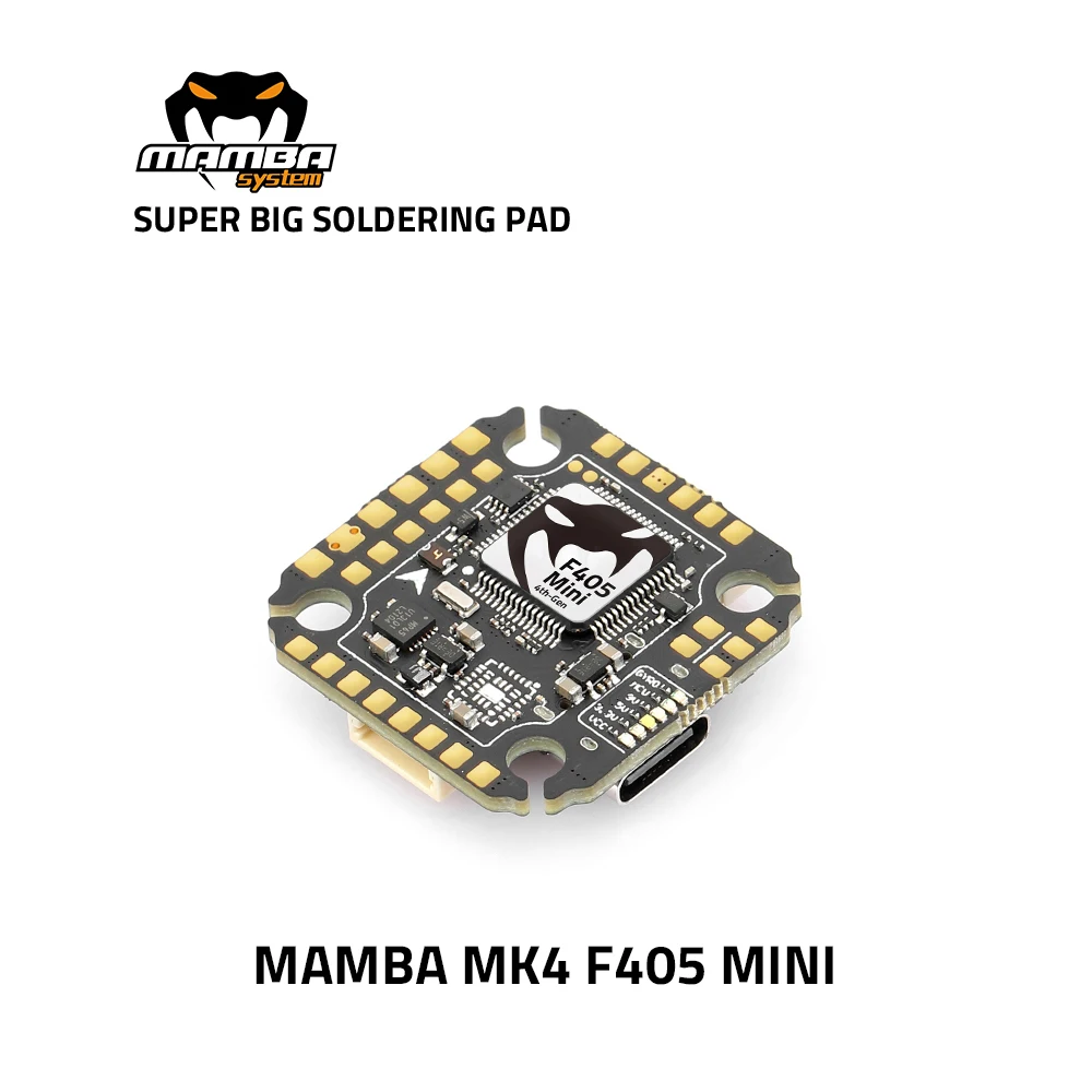 Diatone MAMBA MK4 F405 MINI Flight Controller F4 8K Betaflight FC STM32 F405 with OSD M2/20mm