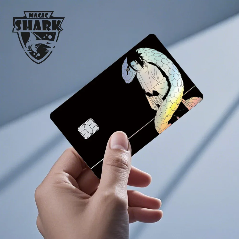 Heißer Verkauf Anime Asuke Kakashi Laser Holographische Debit Bank Kreditkarte Film Haut Abdeckung Aufkleber – Detail 3