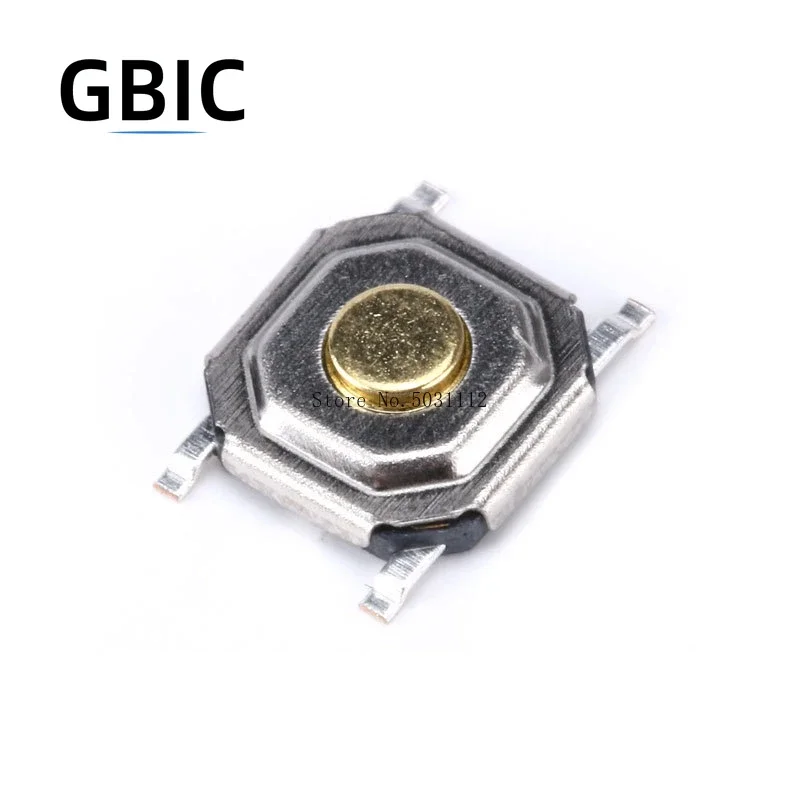 100 Pcs/Lot SMD 4*4*1.5MM 4X4X1.5MM Tactile Tact Push Button Micro Switch Momentary