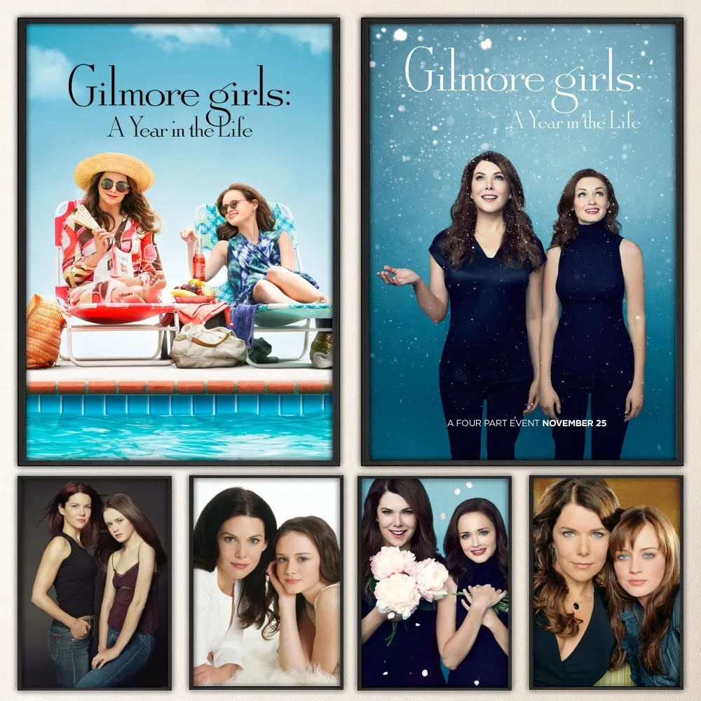 Gilmore Girls Poster Prints Poster Wall Painting Bedroom Living Room Wall Bar Restaurant Sticker Small