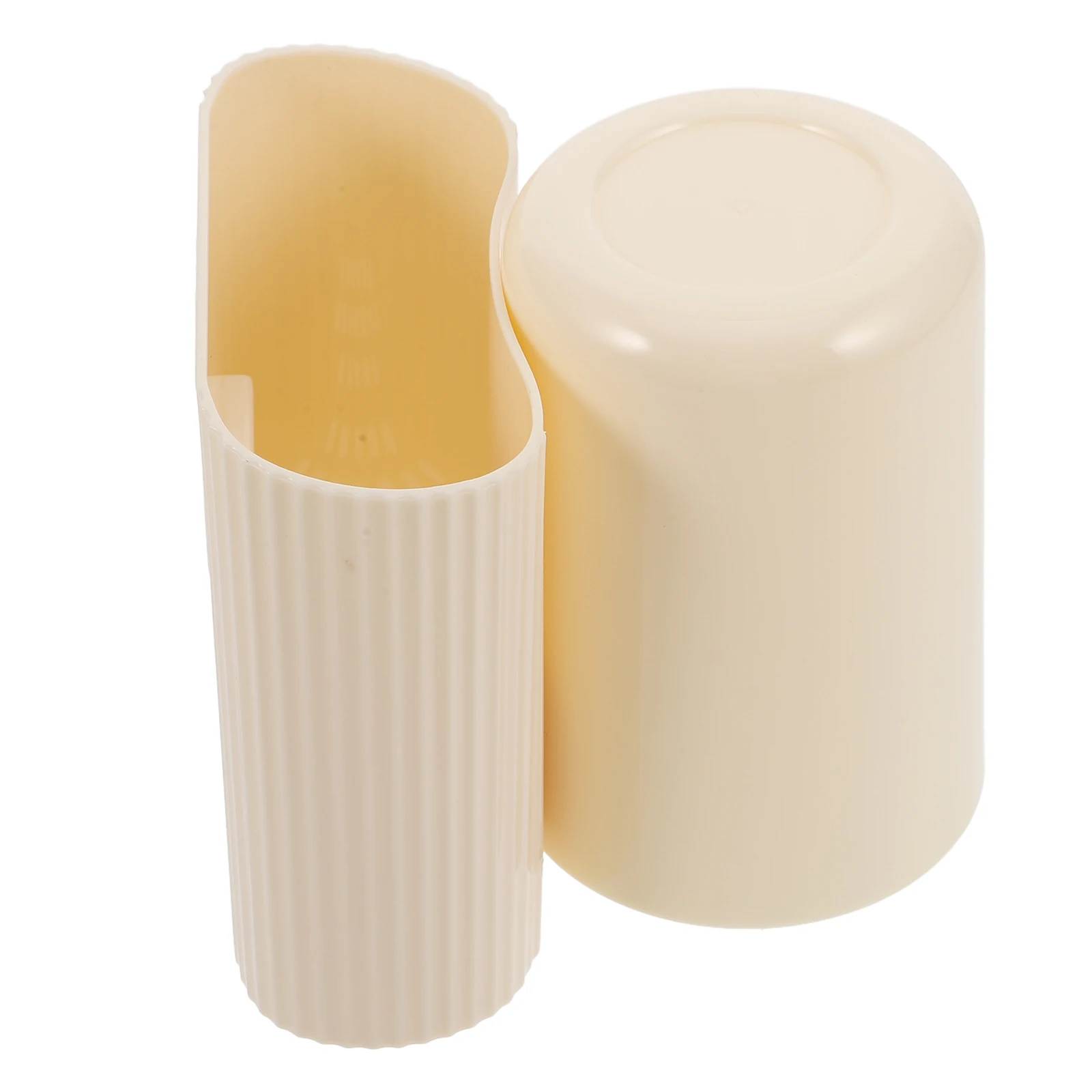 

Wall Mounted Toothbrush Holder Shaver Rack Bathroom Accessories Space Saving Anti Slip Multifunctional Storage Plastic