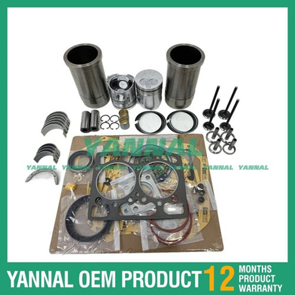 

Overhaul Rebuild Kit For Komatsu Engine 2D92 mobile recyclers