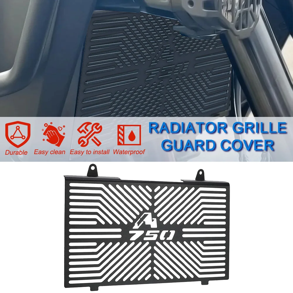 

Motorcycle Accessories Radiator Guard Grille Protective Cover Protector FOR HONDA XL750 TRANSALP 2023-2024-2025 Radiator Guard