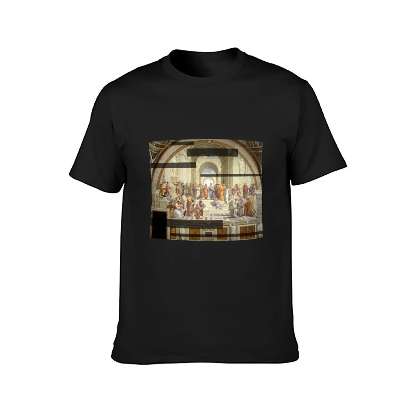 The School of Athens Modernized T-Shirt Aesthetic clothing summer tops for a boy tees Men's t-shirts