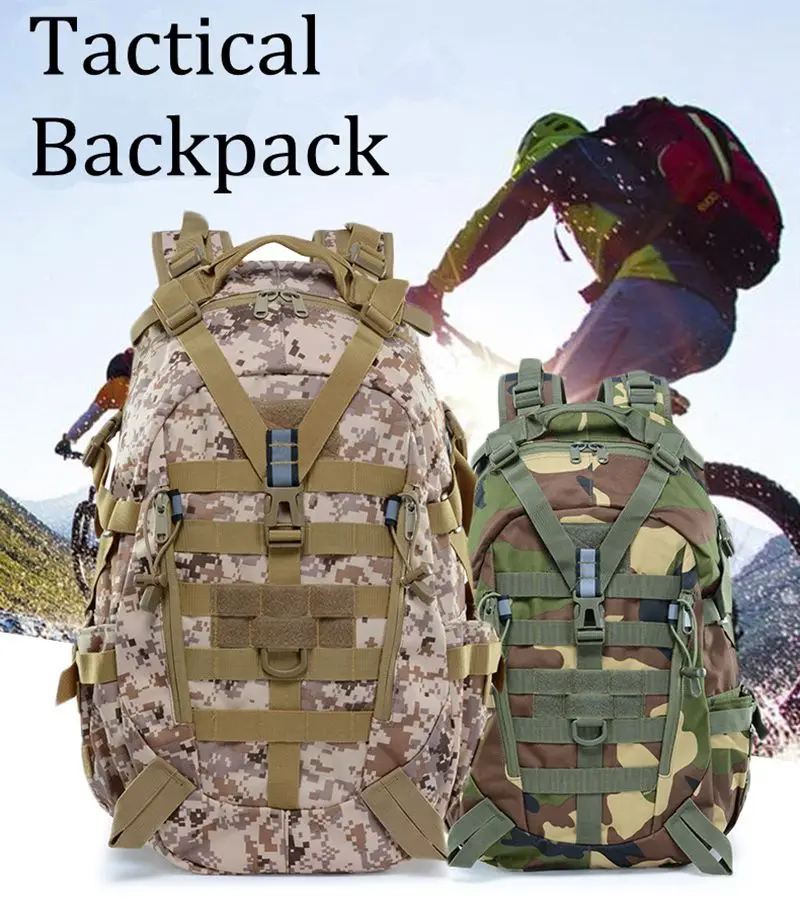 

Military Hunting Tactical Backpack Outdoor Army Molle Mountaineering Sports Backpack Multifunctional Outdoor Camping Equipment