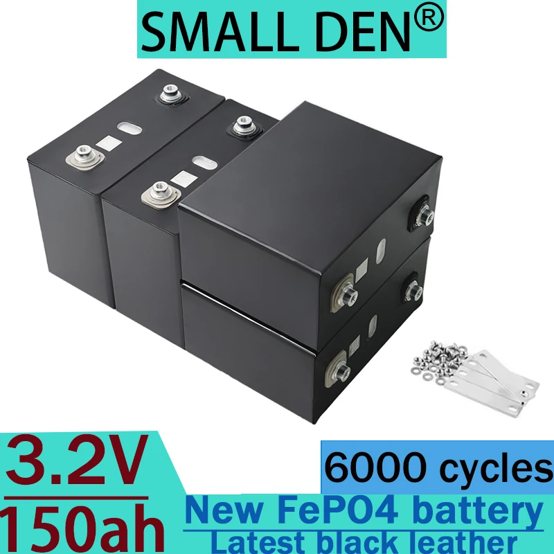 Grade A 3.2V 150Ah Lifepo4 battery 3C lithium iron phosphate high-power battery  electric forklift home inverter solar energy