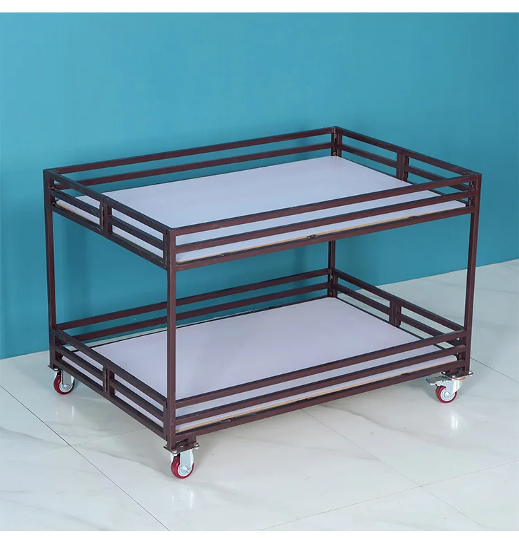 Sales Vehicle Promotion Platform Supermarket Shelf Folding Special Offer Cart Mobile Floor Stand