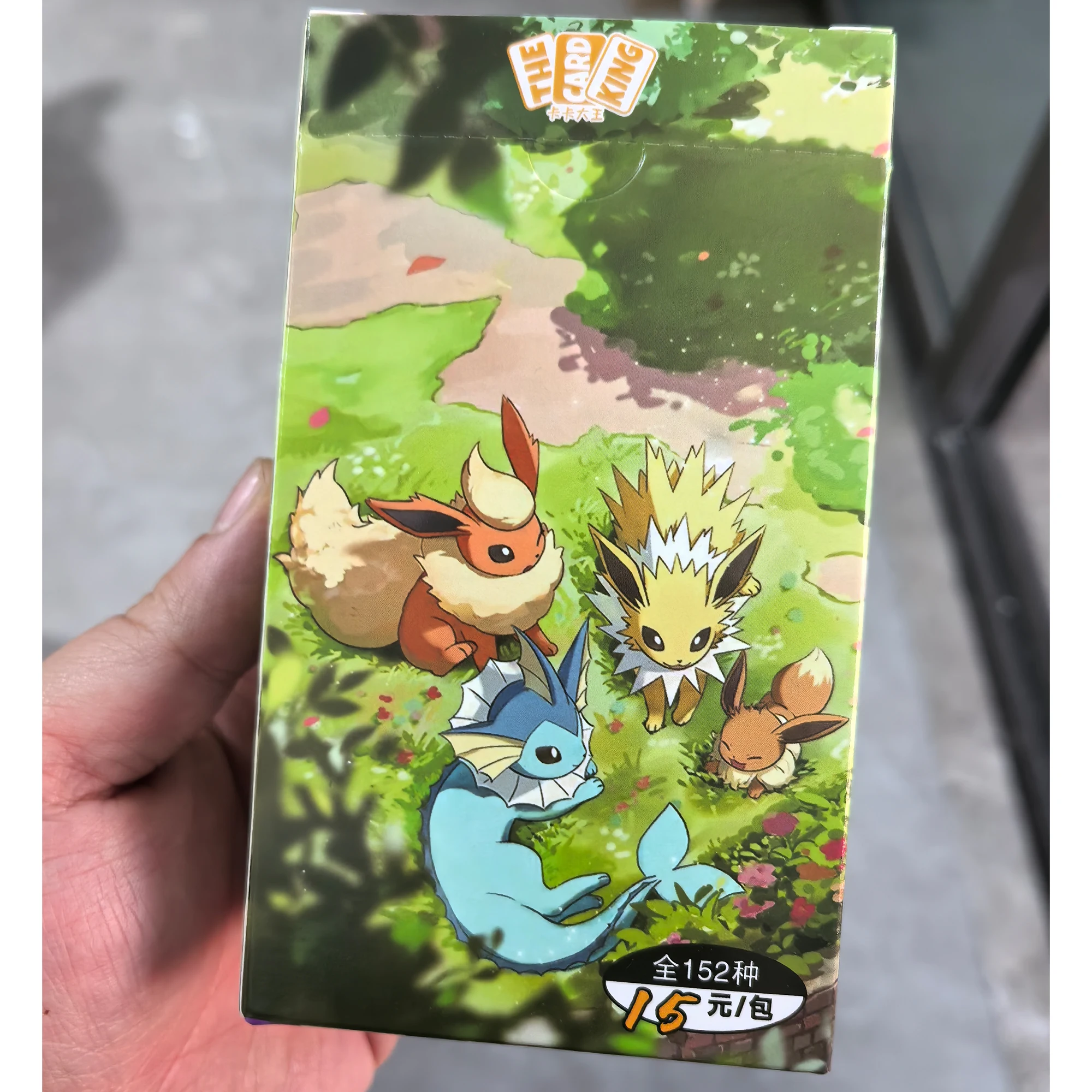 

1 коробка PTCG Pocket Series: случайные английские флеш-карты с Эееви, Умбреоном, Мьютво, Латиасом, Гардосом. Коллекционные аниме-карты для игры. Подарок-игрушка.