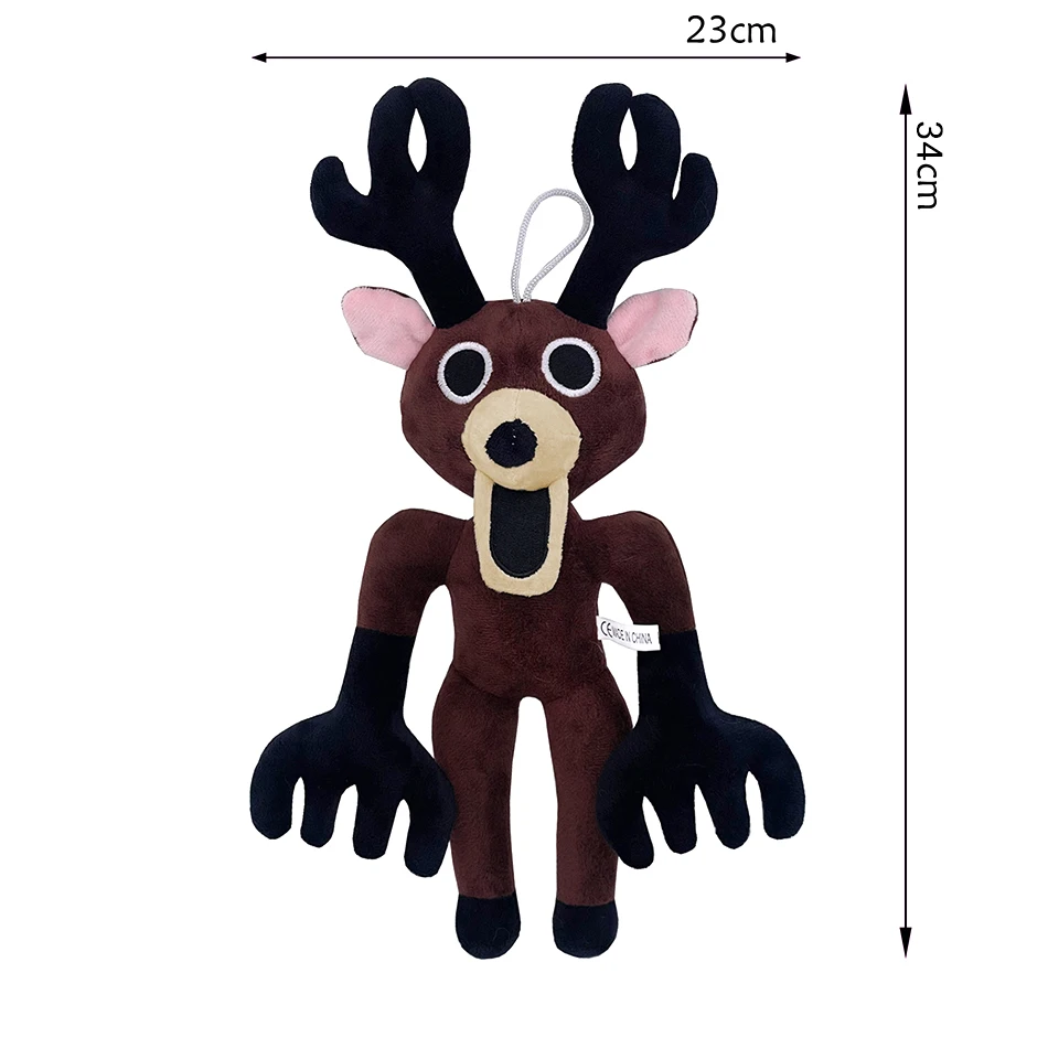 99 ليال في الغابة الغزلان لعبة 34 سنتيمتر الحيوانات المحشوة ألعاب من القطيفة فيلم الغزلان اللعب المشجعين هدايا عيد ميلاد للأطفال هدايا الهالوين