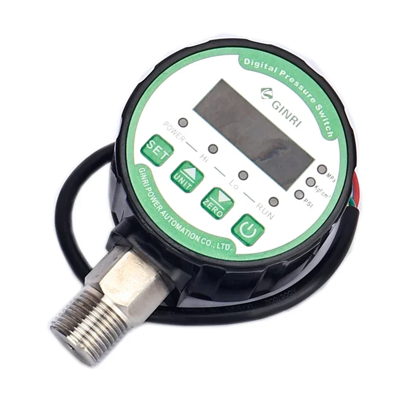 DPR-S80S Digital Pressure Switch Controller Digital Intelligent Electric Contact Pressure Gauge Water Pump Air Compressor