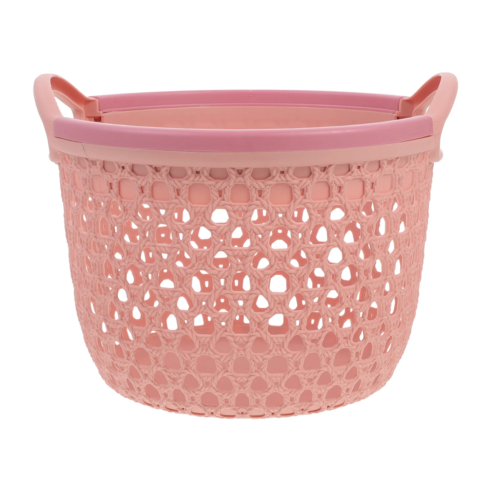 

Laundry Basket Plastic Weaving Supplies Collapsible Baskets Clothes Woven Desktop for Organizing Child