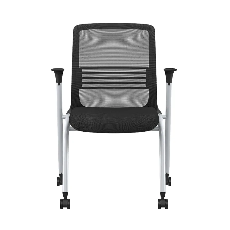 Folding training chair, with desk board, office, with tablet mesh