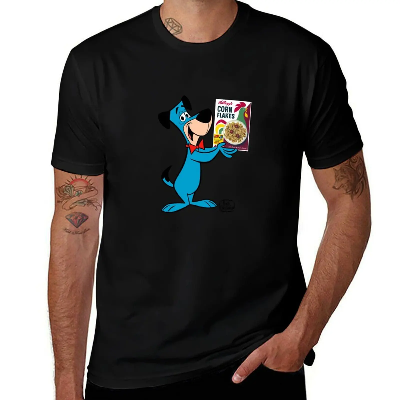 HUCKLEBERRY HOUND T-Shirt plus size tops kawaii clothes t shirt for men