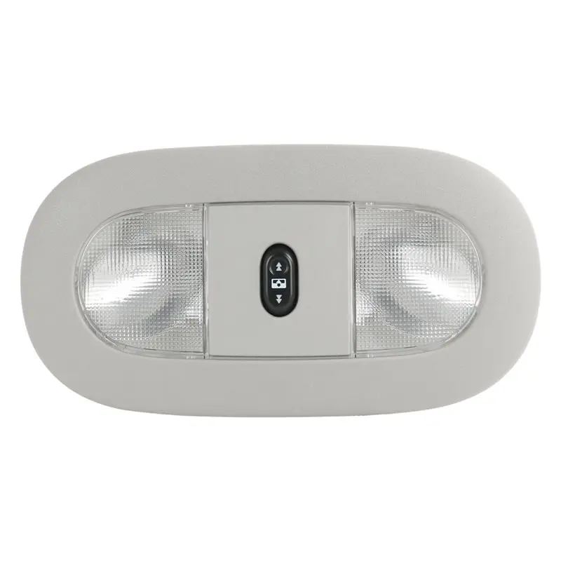 

M45K-LED Overhead Console Map Light Dome Roof Reading Lamp For Ford F250 F350 F450 F550 2008- 2010 8C3Z-25519A70-AA Gray
