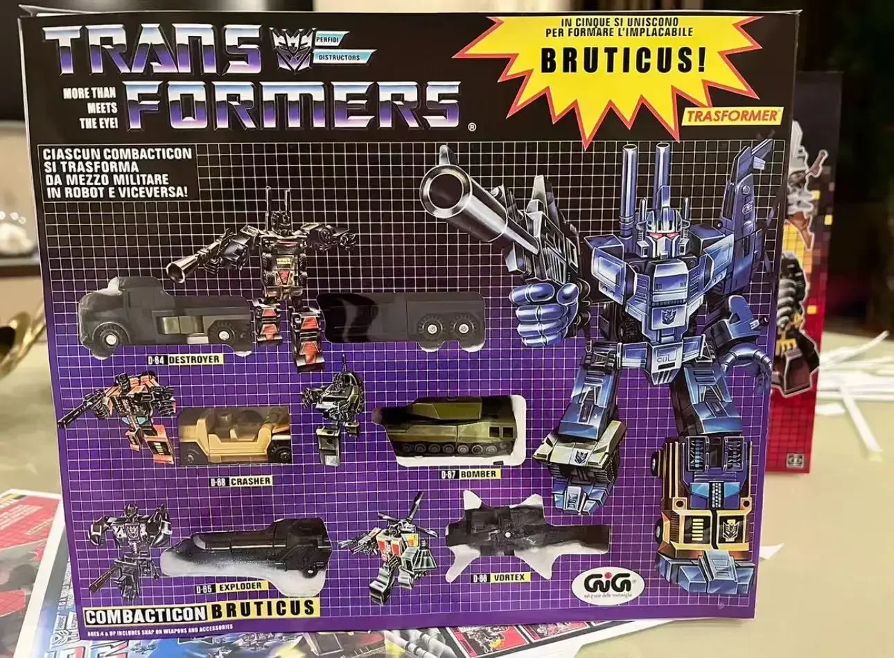 Op voorraadTransformatie G1 Reedi Dupeki Op Prime Menasor Wheeljack Grimlock Shockwave Insecticions Action Figure Toy Collection