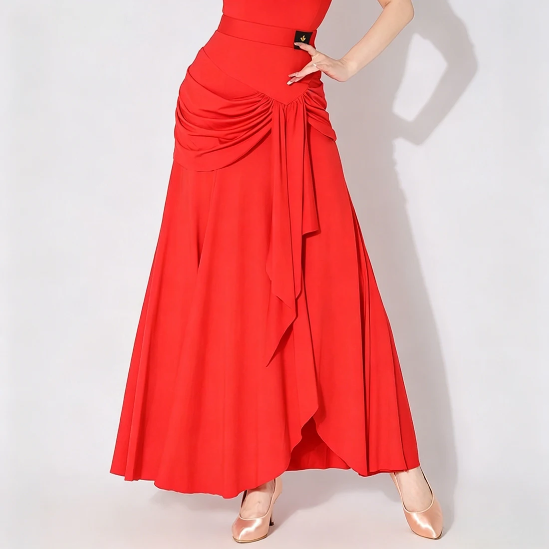 

Modern Dance New Skirt Female Ballroom Dance Practice Clothes Professional Ballroom Dance Clothes Big Swing Skirt