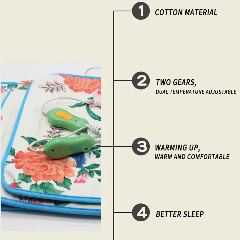 الحيوانات الأليفة سخان كهربائي حصيرة لوحة التدفئة القط سرير كلب الجسم معطف شتوي السجاد الحيوانات الأليفة بطانية كهربائية مقعد ساخن للقطط الكلاب Kemei