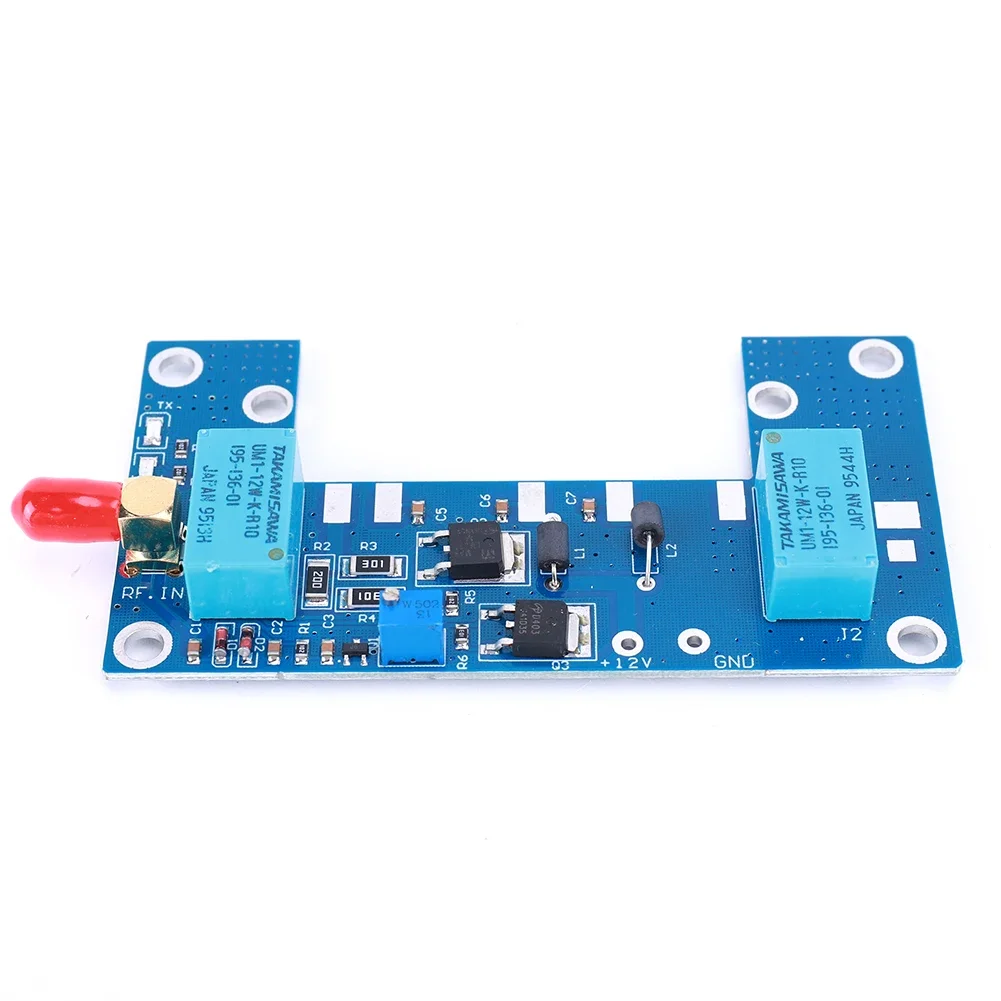 80W UHF VHF RF Amplifier PCB Board Transceiver Conversion DC12-13.8V 1-5W Increase Transmission Power for Walkie Talkie