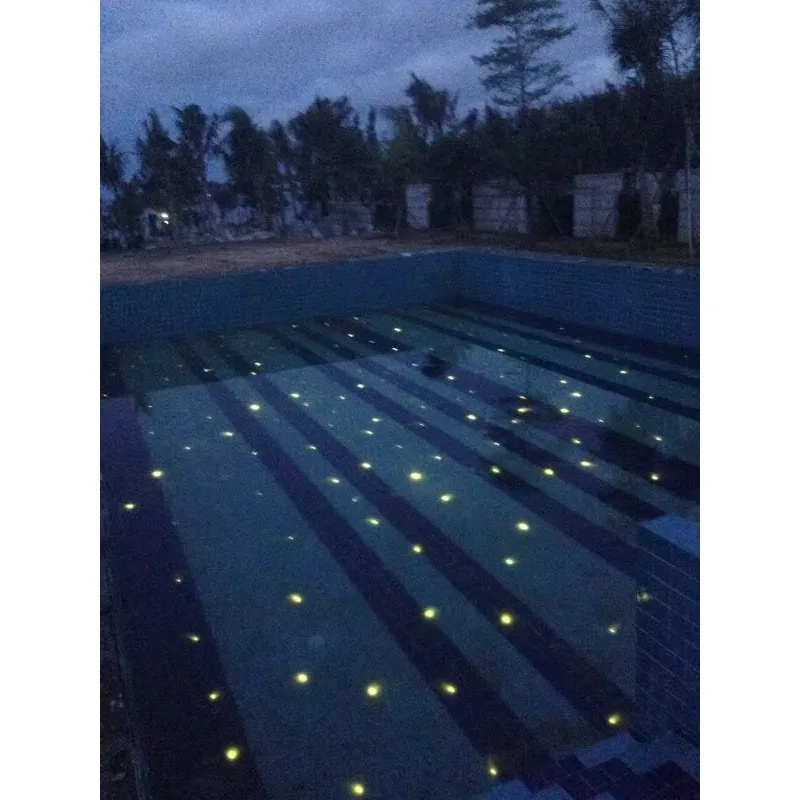 RGB Pool Light Emitting Diode Fiber Optic Star Pool Light Wodoodporny