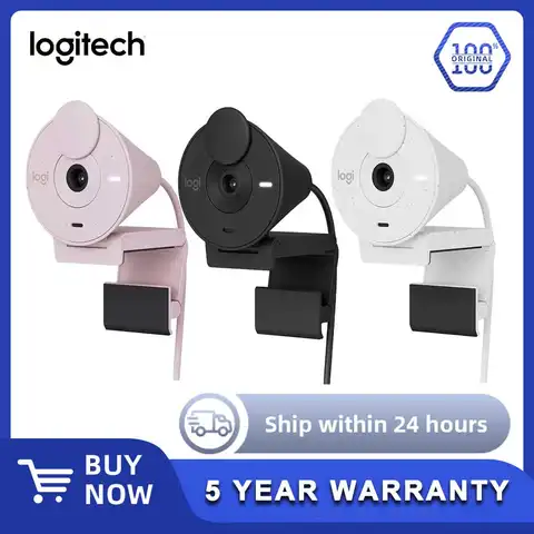 Logitech BRIO 300 HD Webcam Live Online Class Camera 1080P  Camera Computer Camera 1080P Camera Brio 300 веб камера