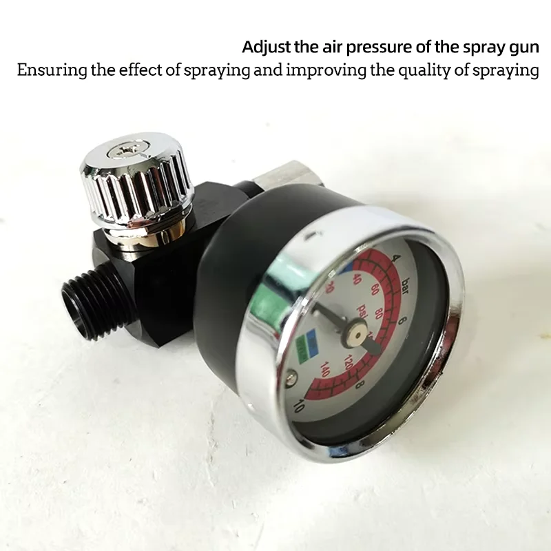 

German WARTE Spray Gun Pressure Gauge Car Paint Spray Gun Pressure Regulator Gun Tail Pressure Gauge Pressure Regulator